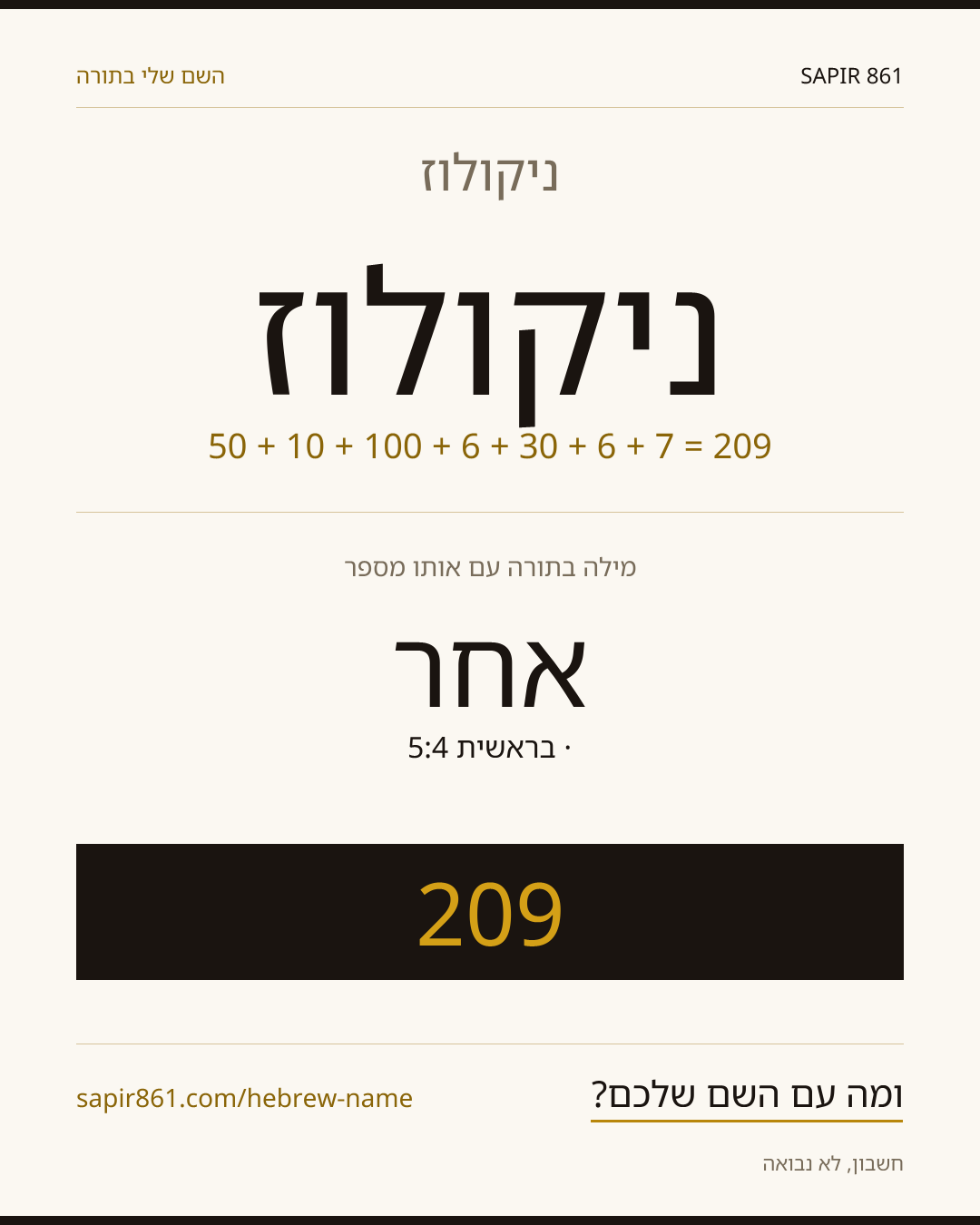 ניקולוז — ניקולוז