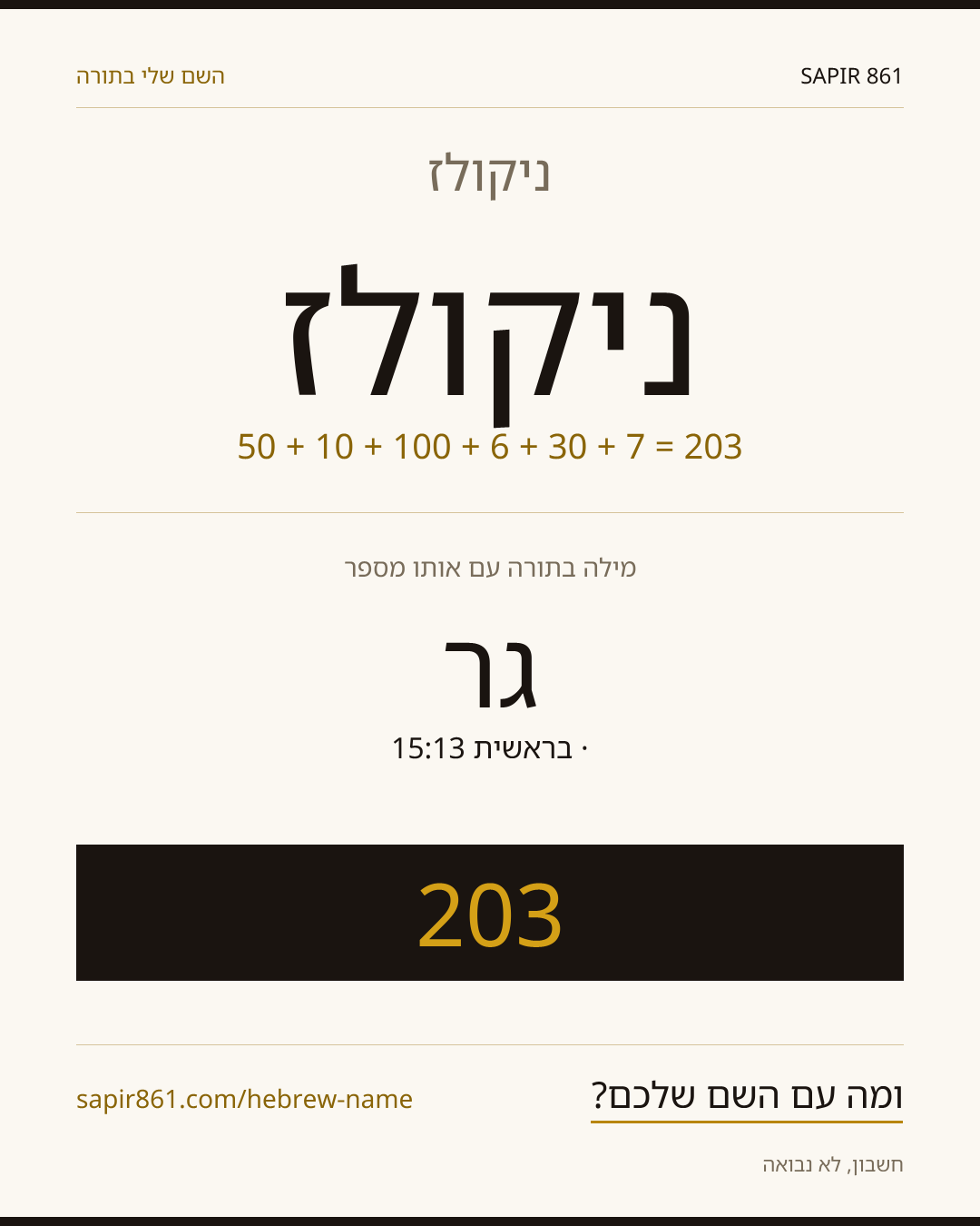 ניקולז — ניקולז