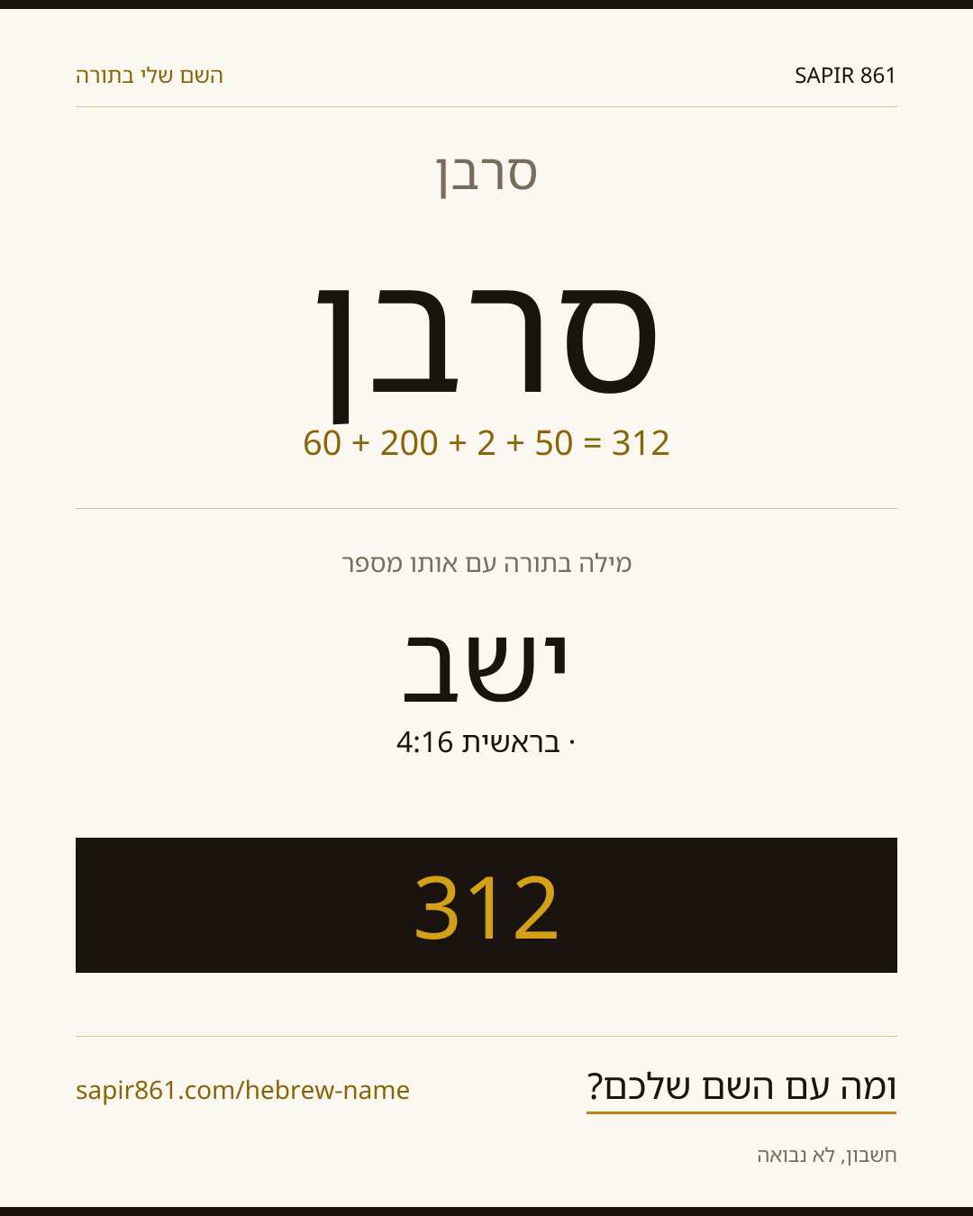 סרבן — סרבן
