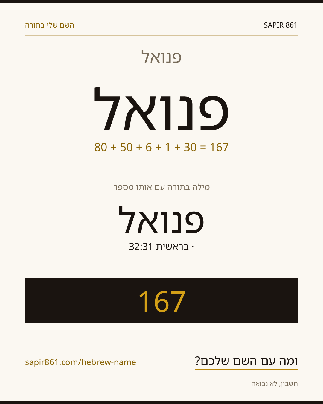 פנואל — פנואל
