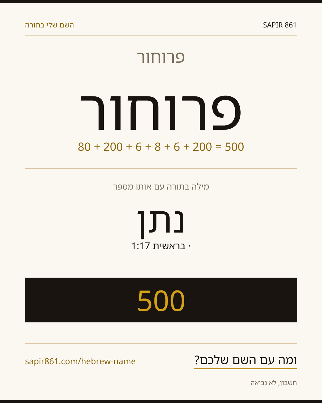 פרוחור — פרוחור