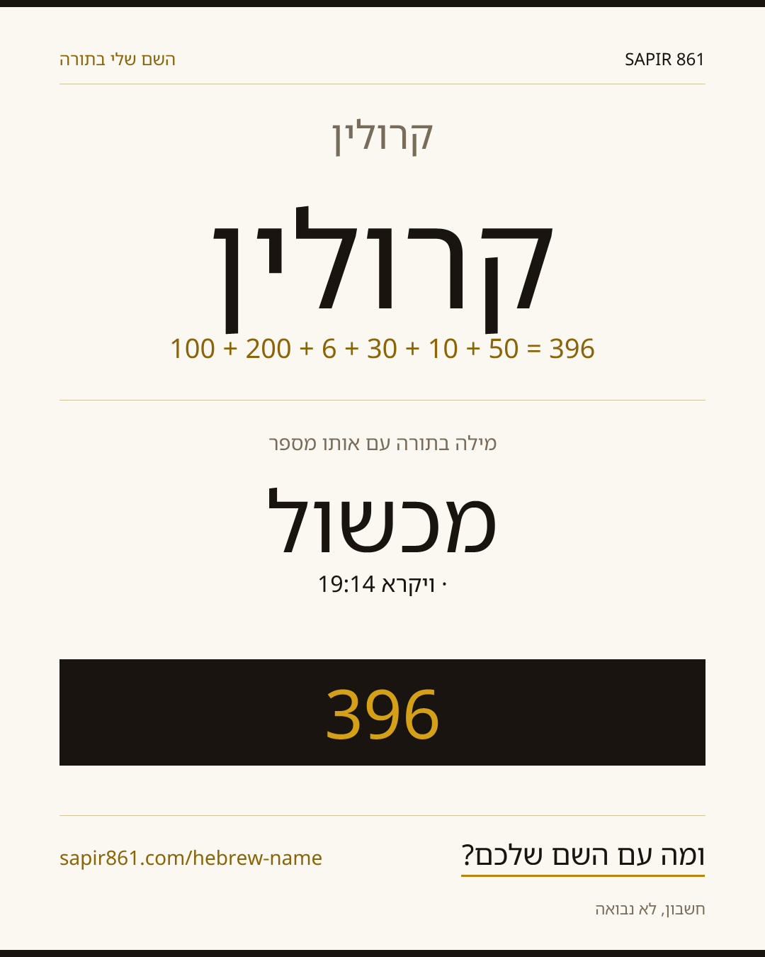 קרולין — קרולין