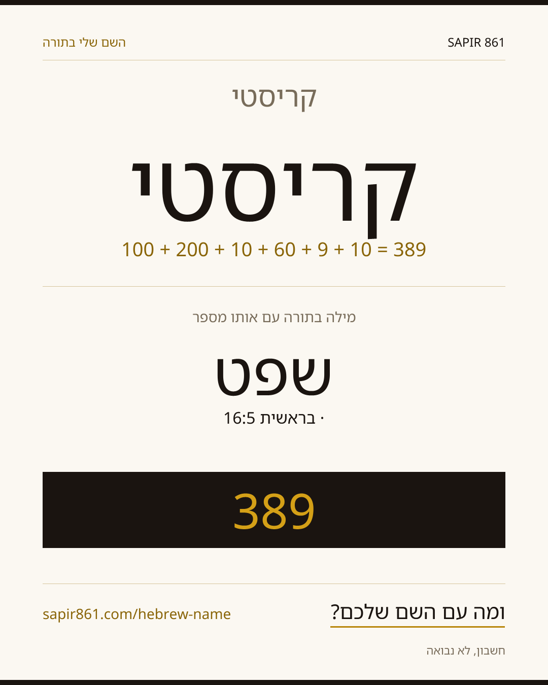קריסטי — קריסטי