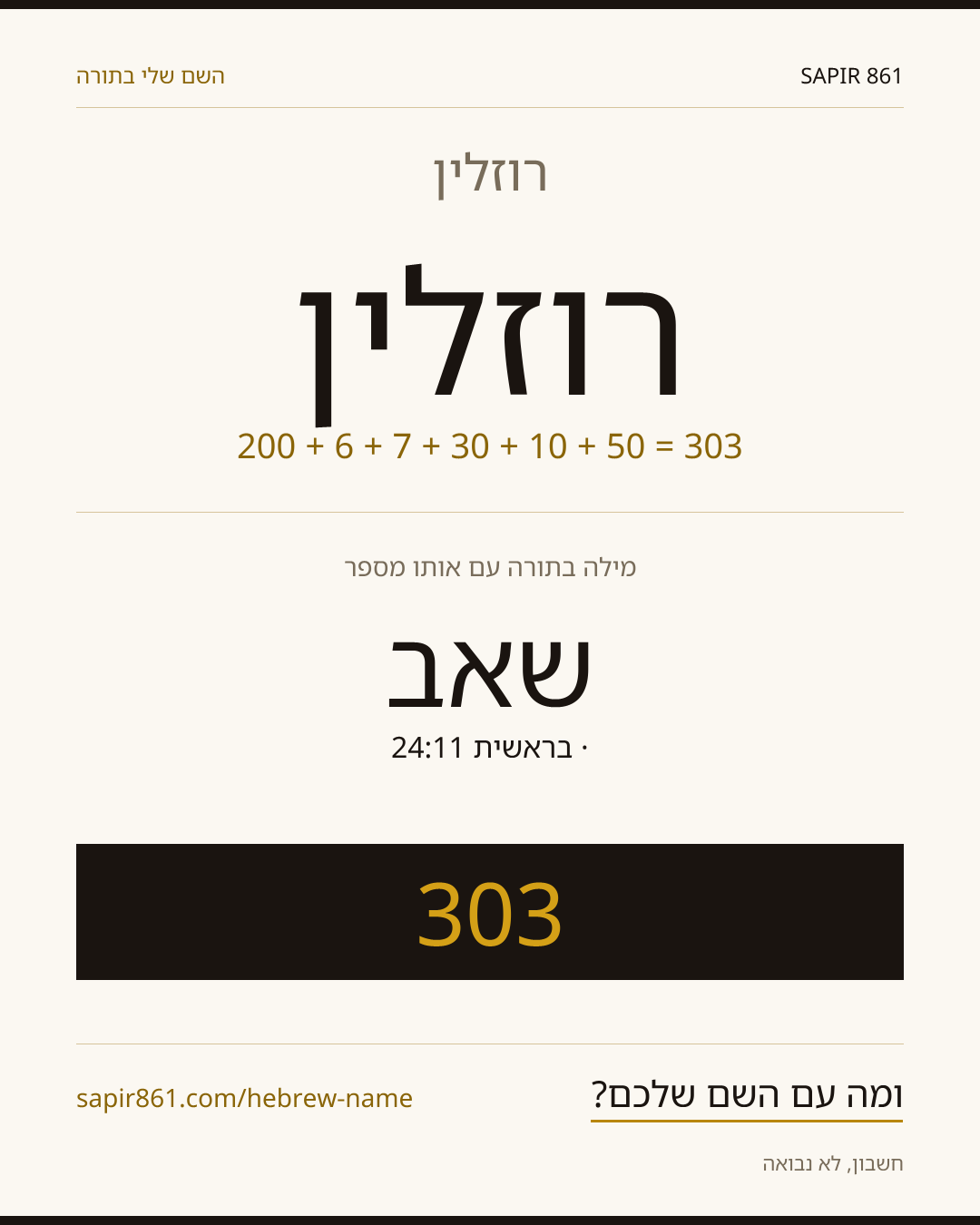 רוזלין — רוזלין