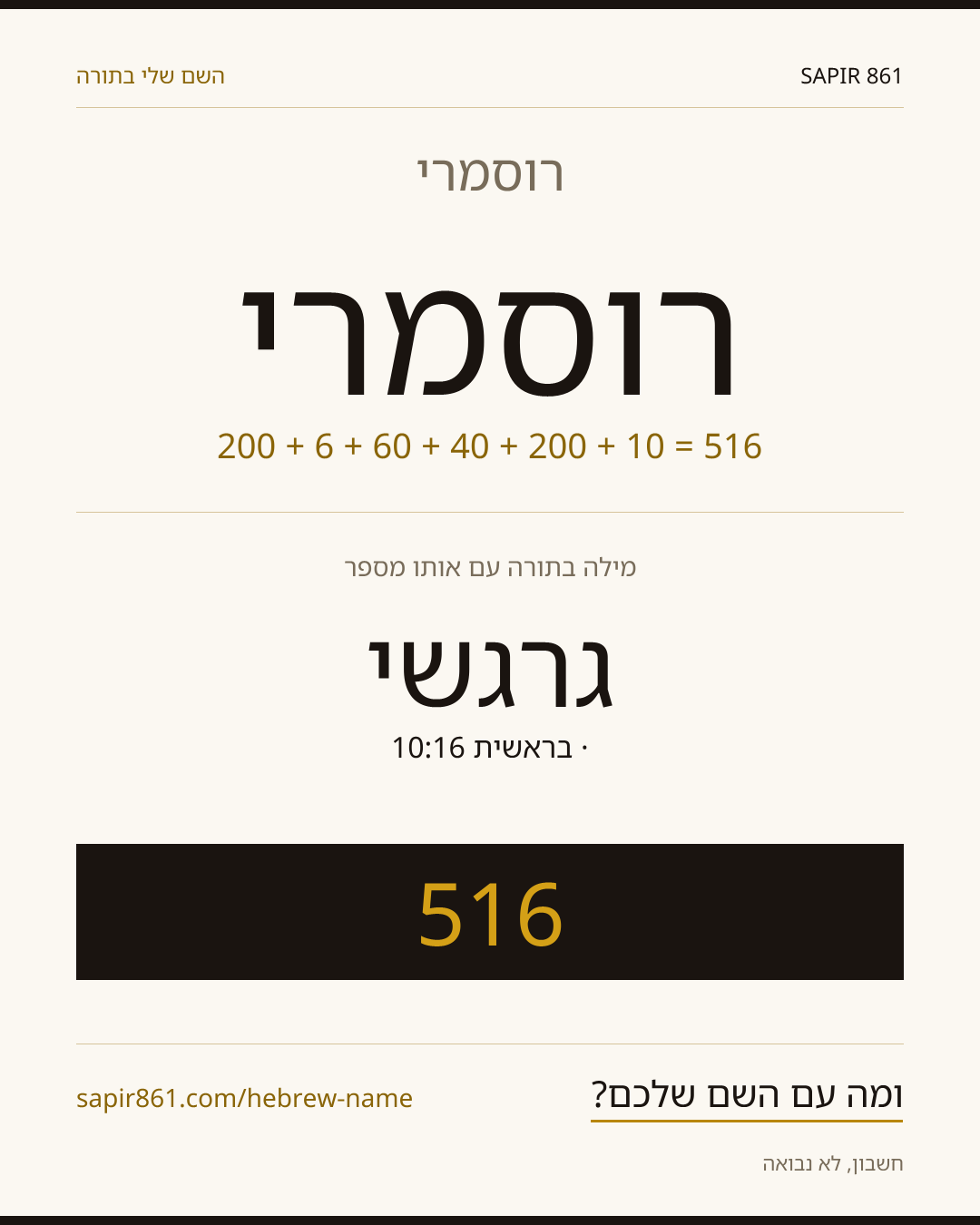 רוסמרי — רוסמרי