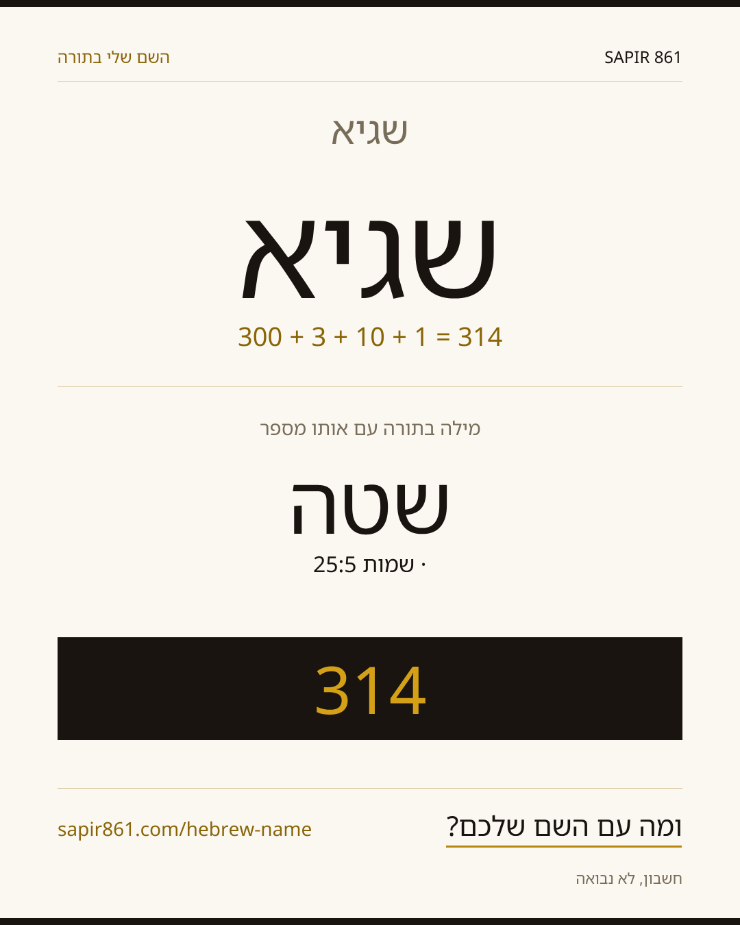 שגיא — שגיא