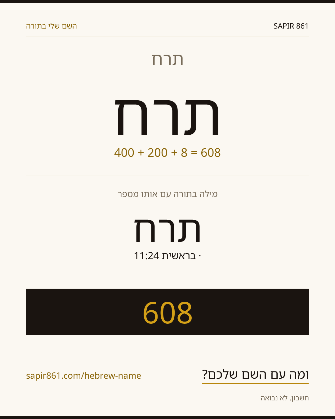תרח — תרח