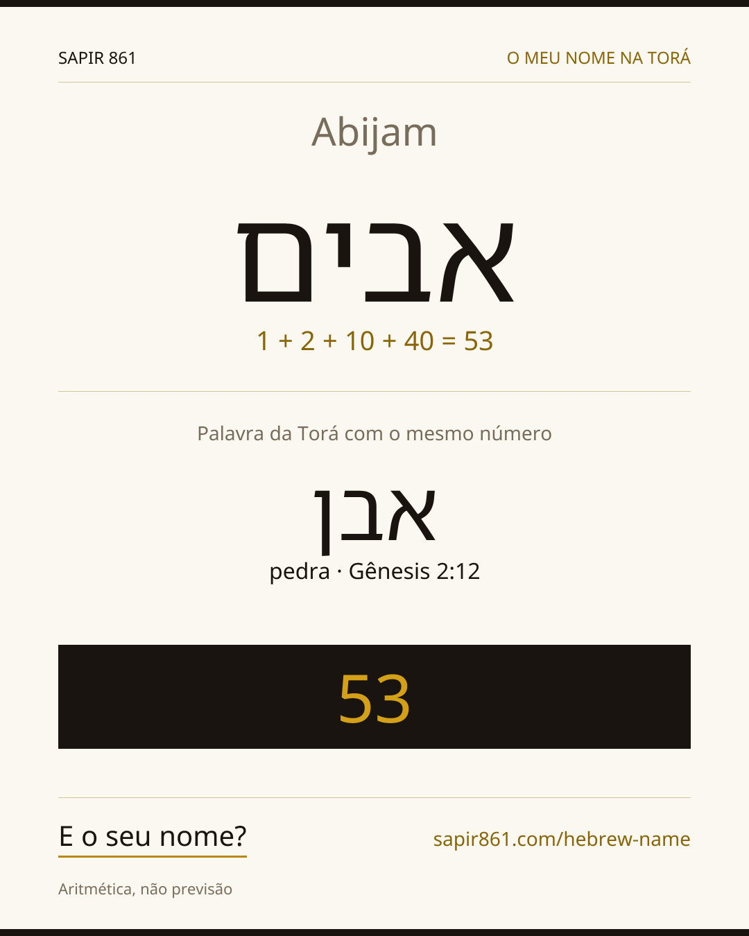 Abijam — אבים