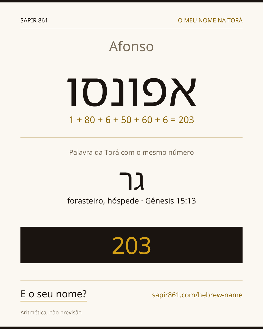 Afonso — אפונסו