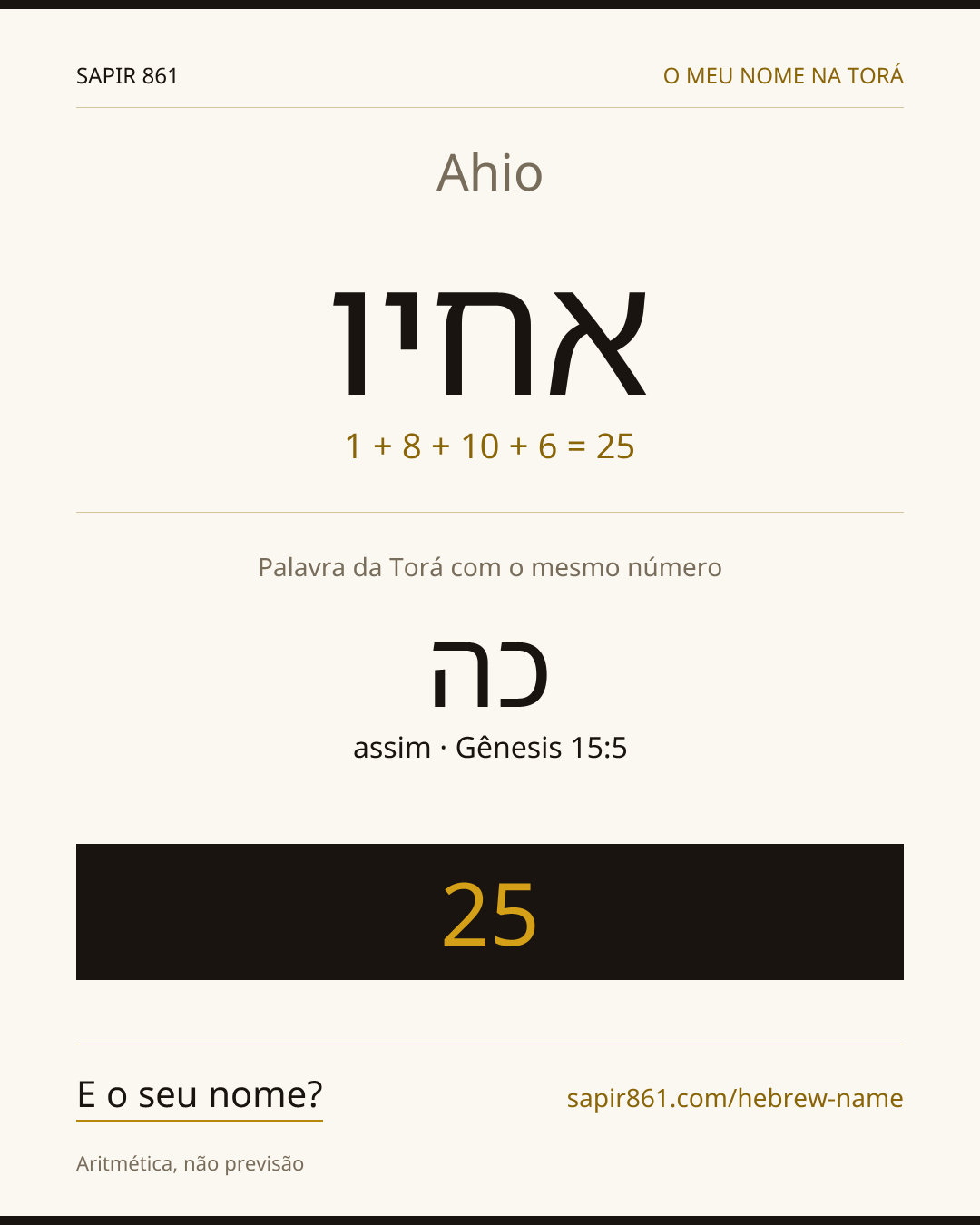 Ahio — אחיו