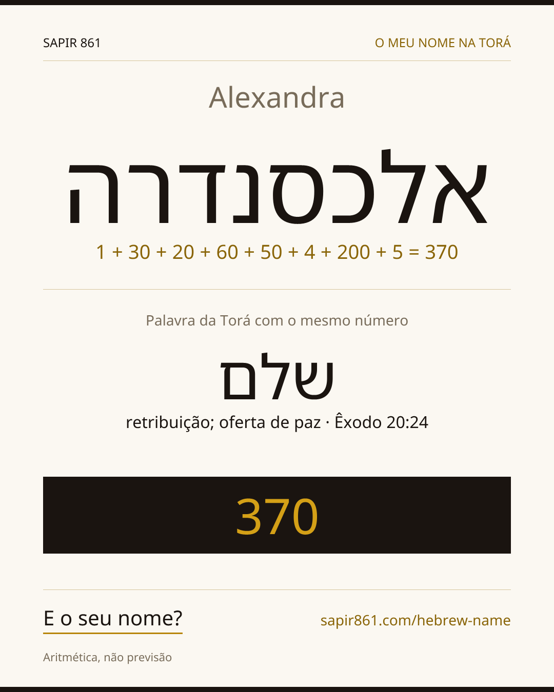 Alexandra — אלכסנדרה