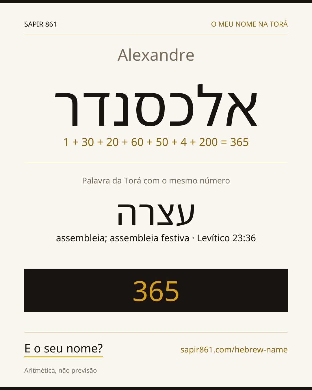 Alexandre — אלכסנדר