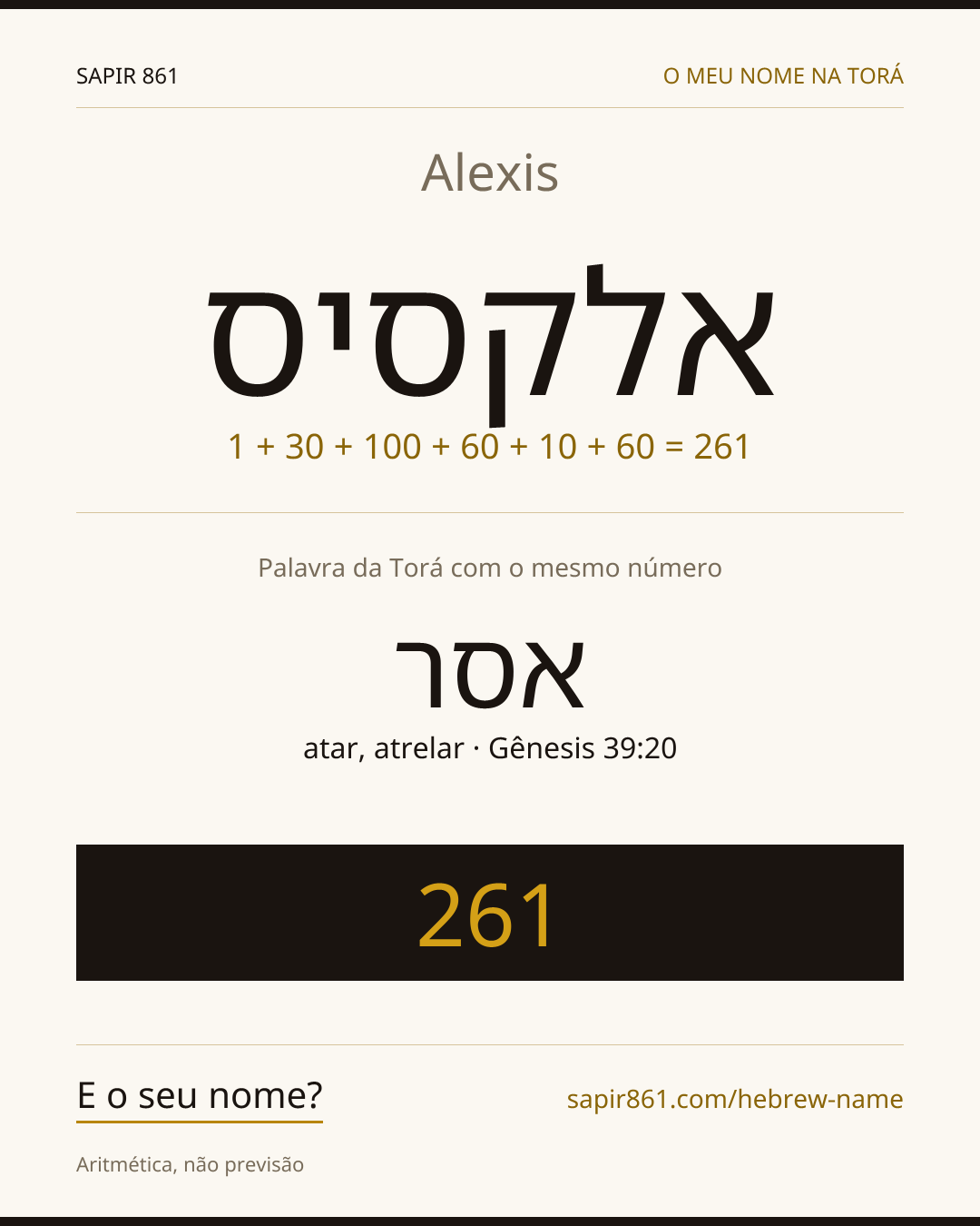 Alexis — אלקסיס