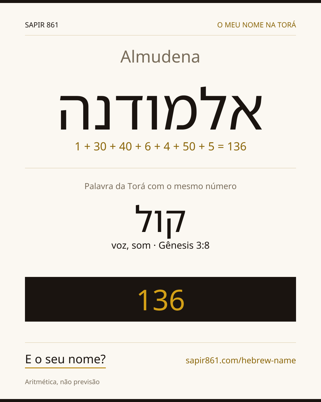 Almudena — אלמודנה
