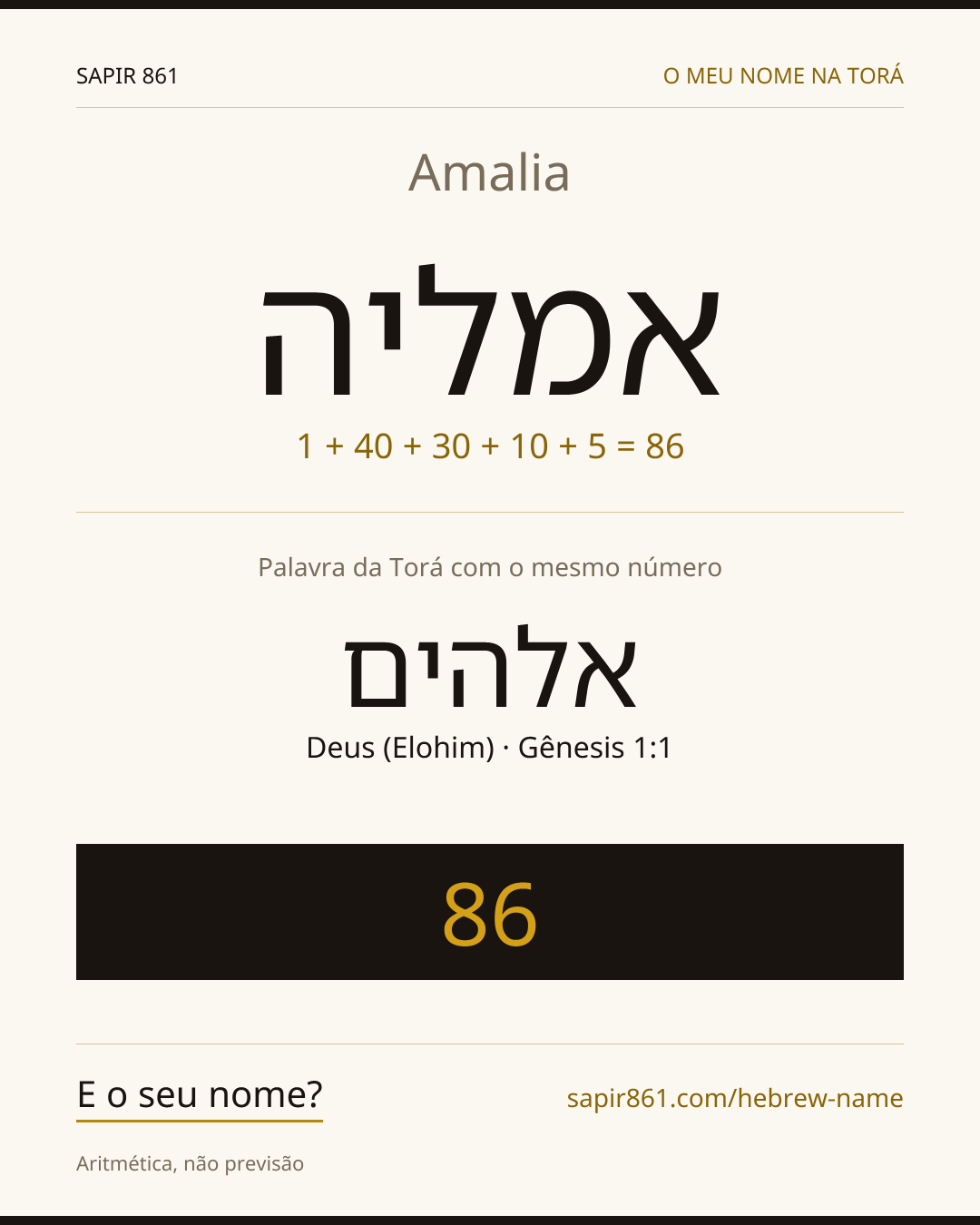 Amalia — אמליה