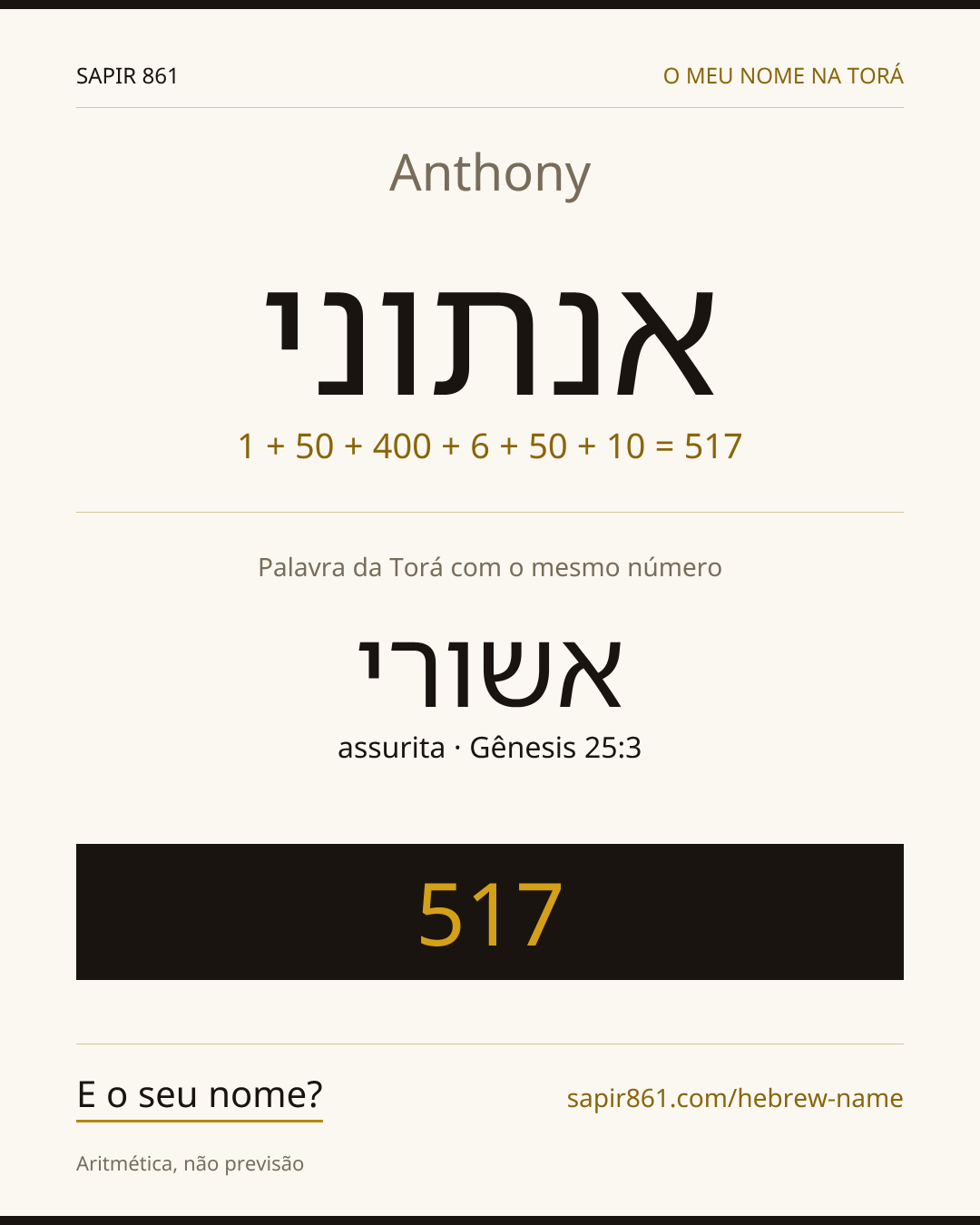Anthony — אנתוני