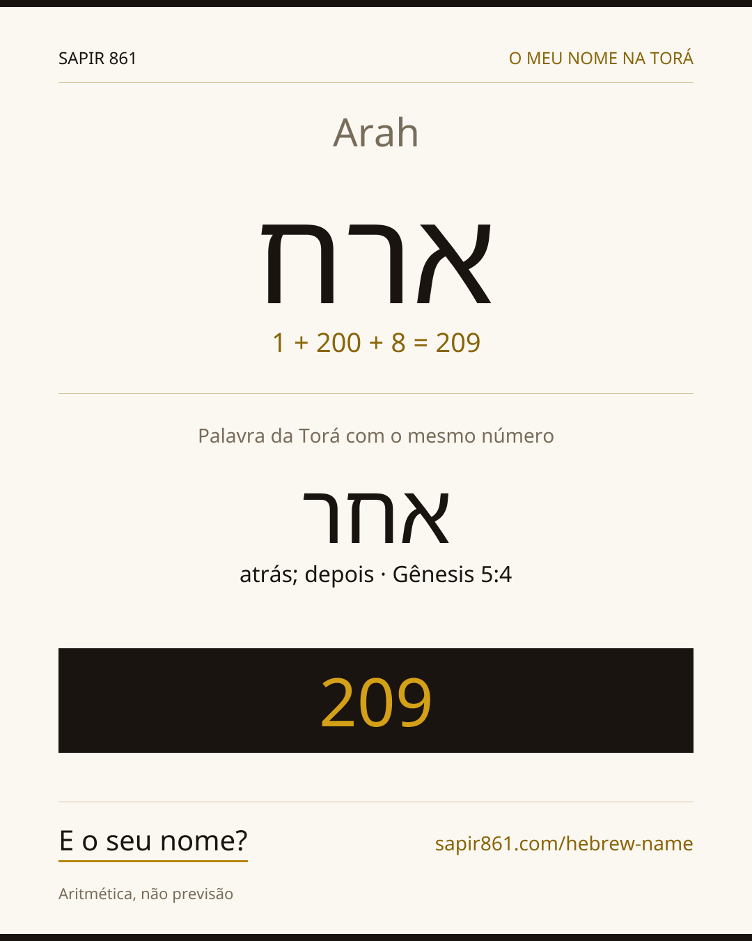 Arah — ארח