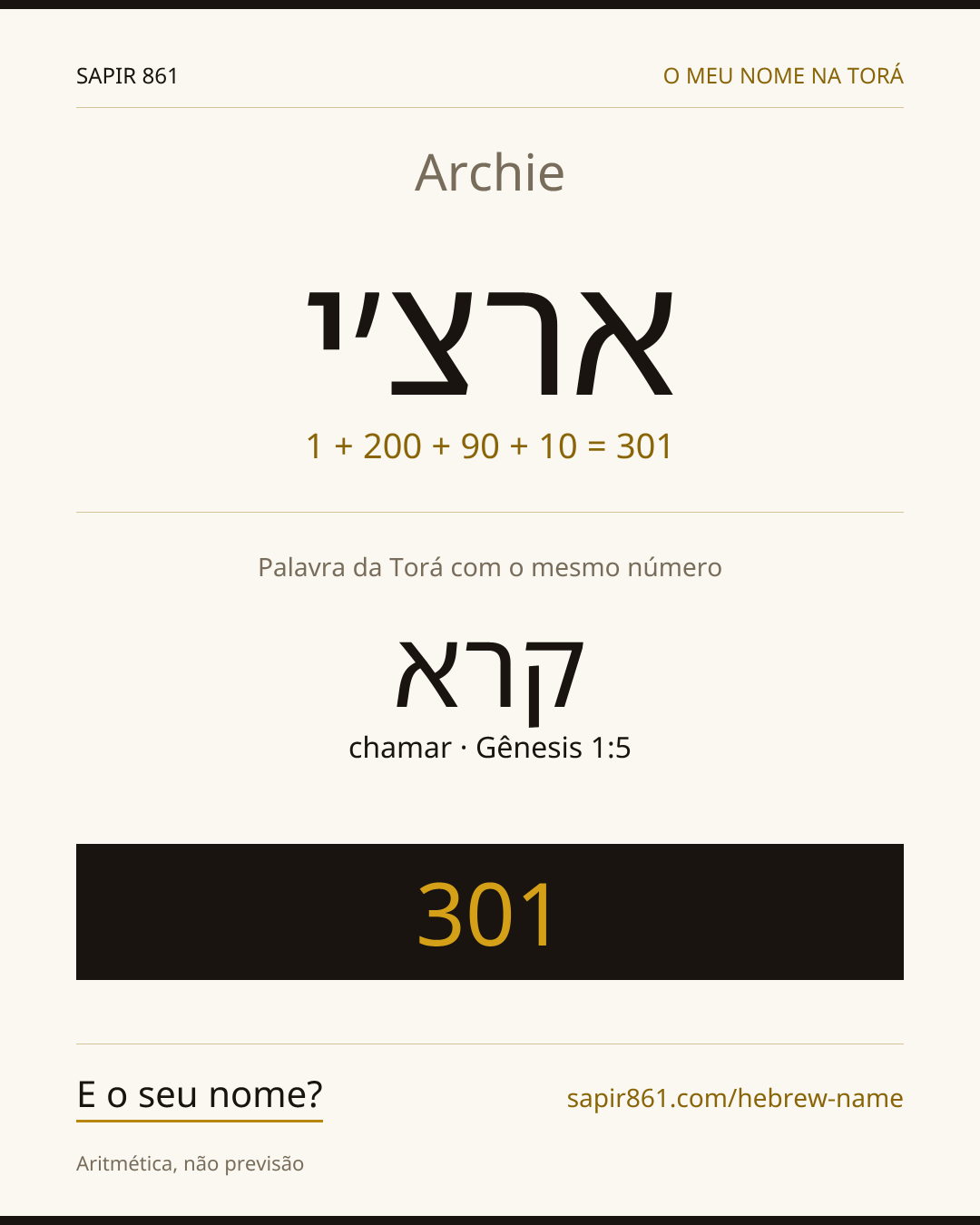 Archie — ארצ׳י