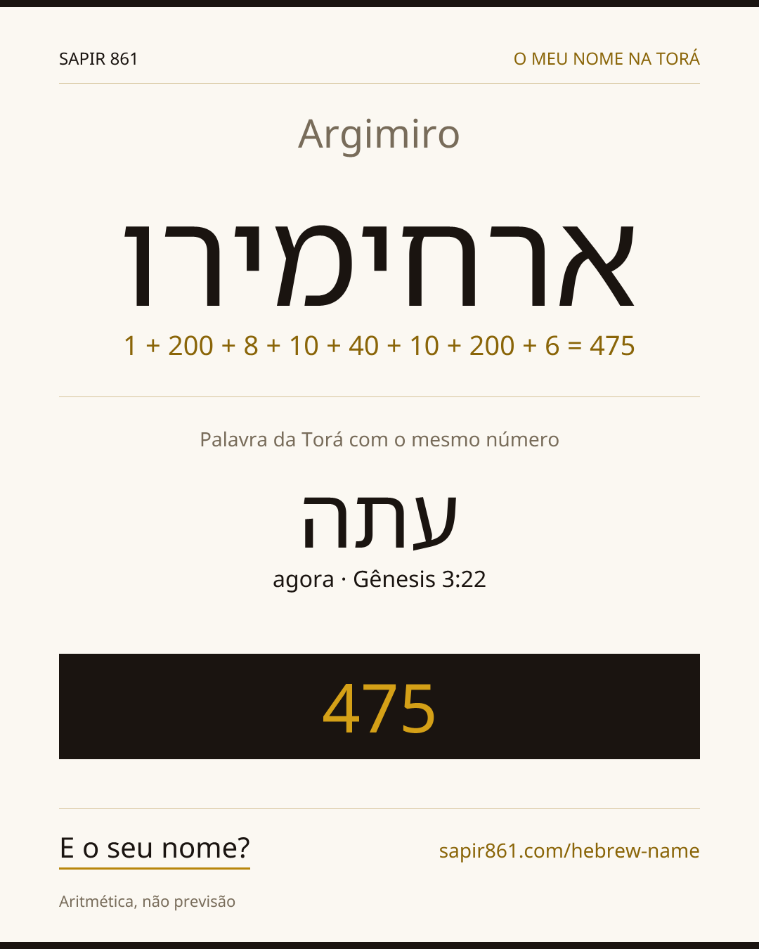 Argimiro — ארחימירו