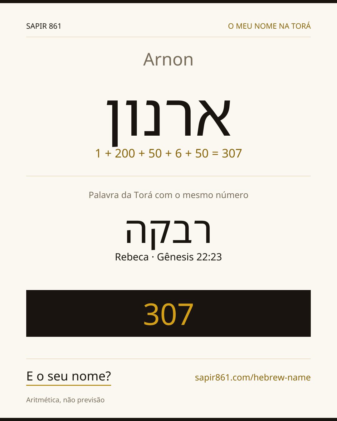 Arnon — ארנון