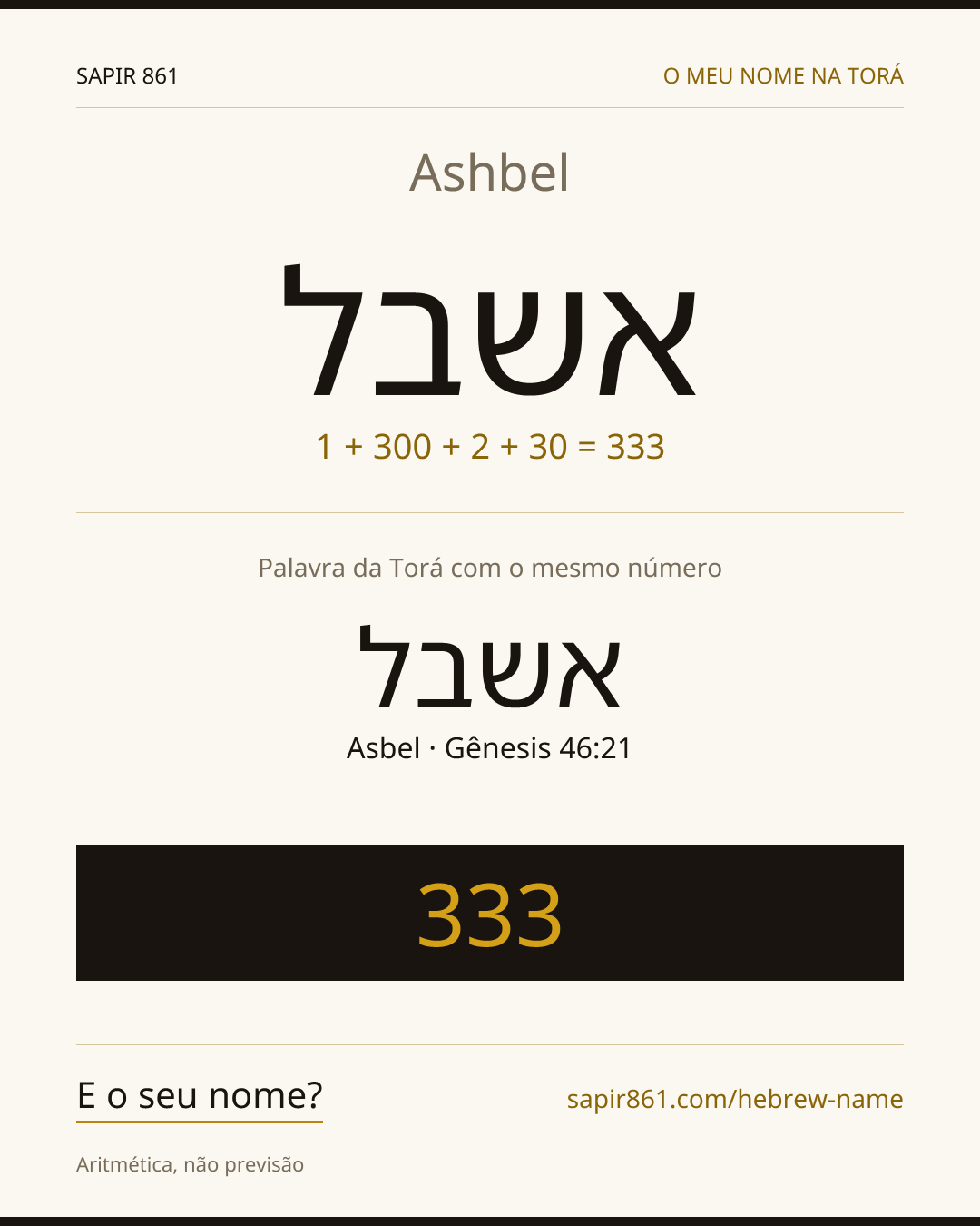Ashbel — אשבל