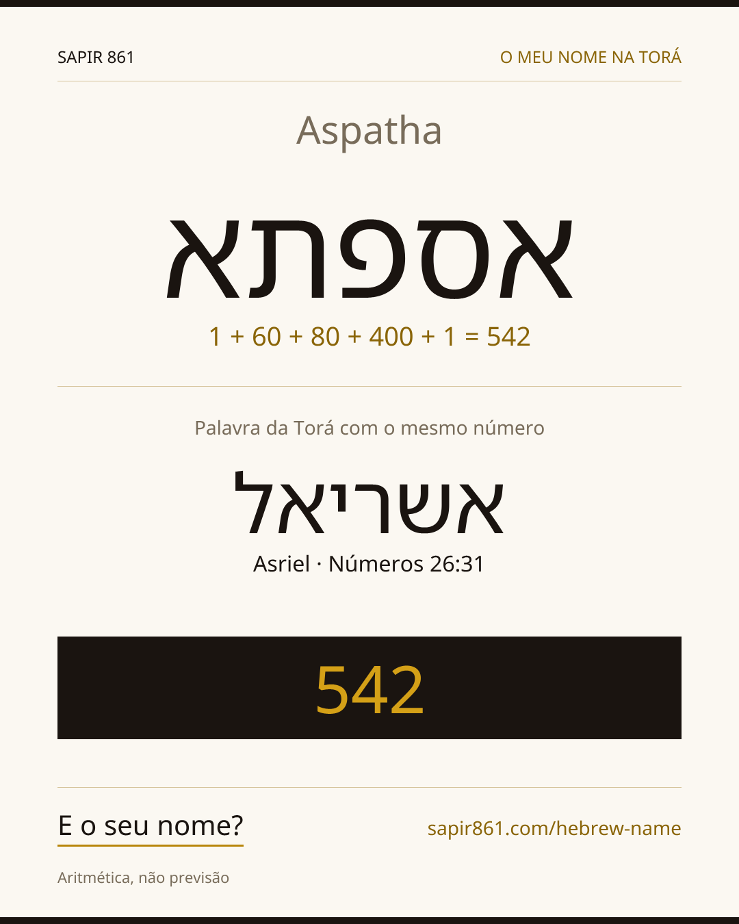 Aspatha — אספתא