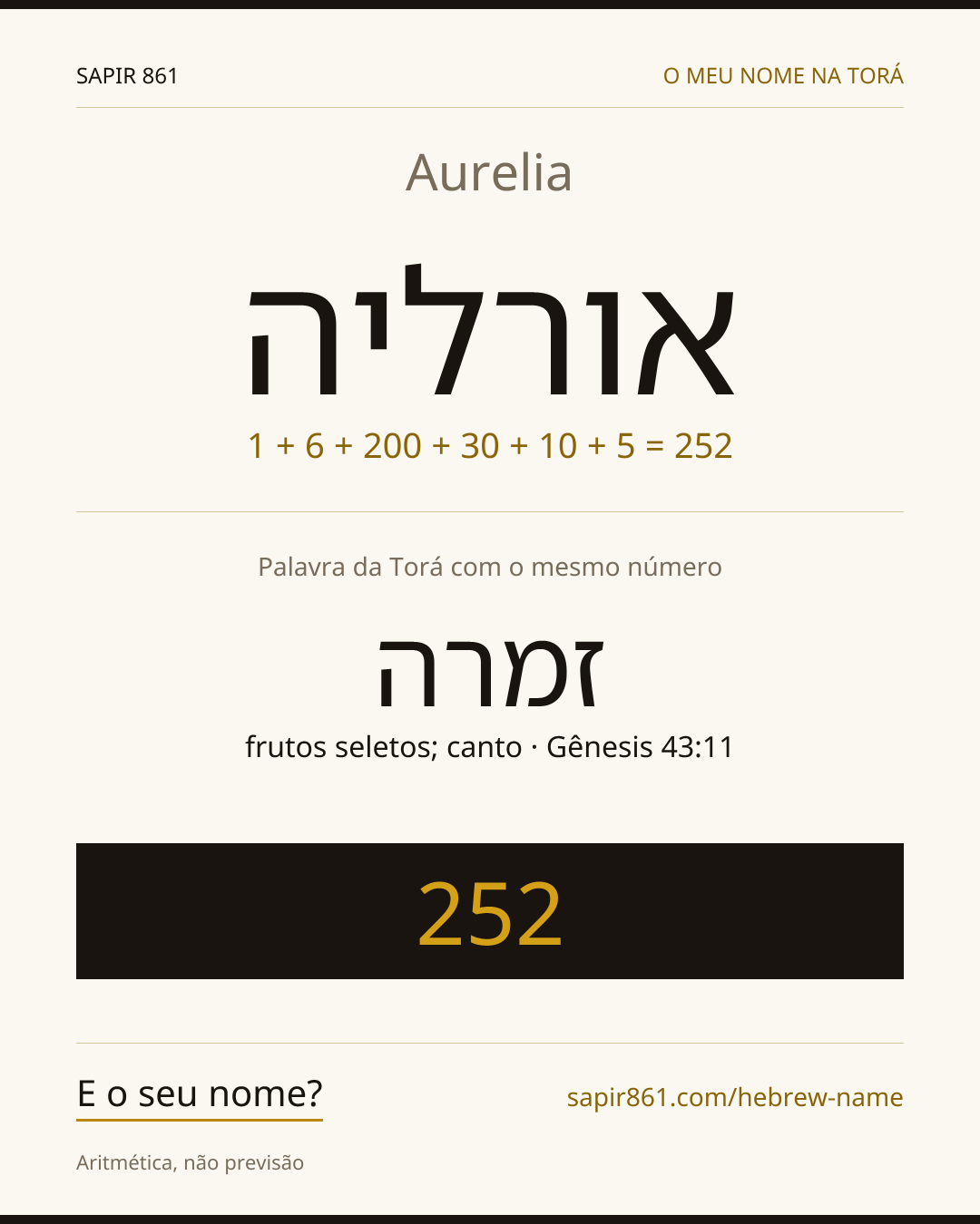 Aurelia — אורליה