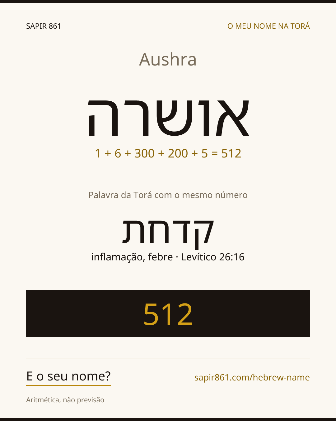 Aushra — אושרה