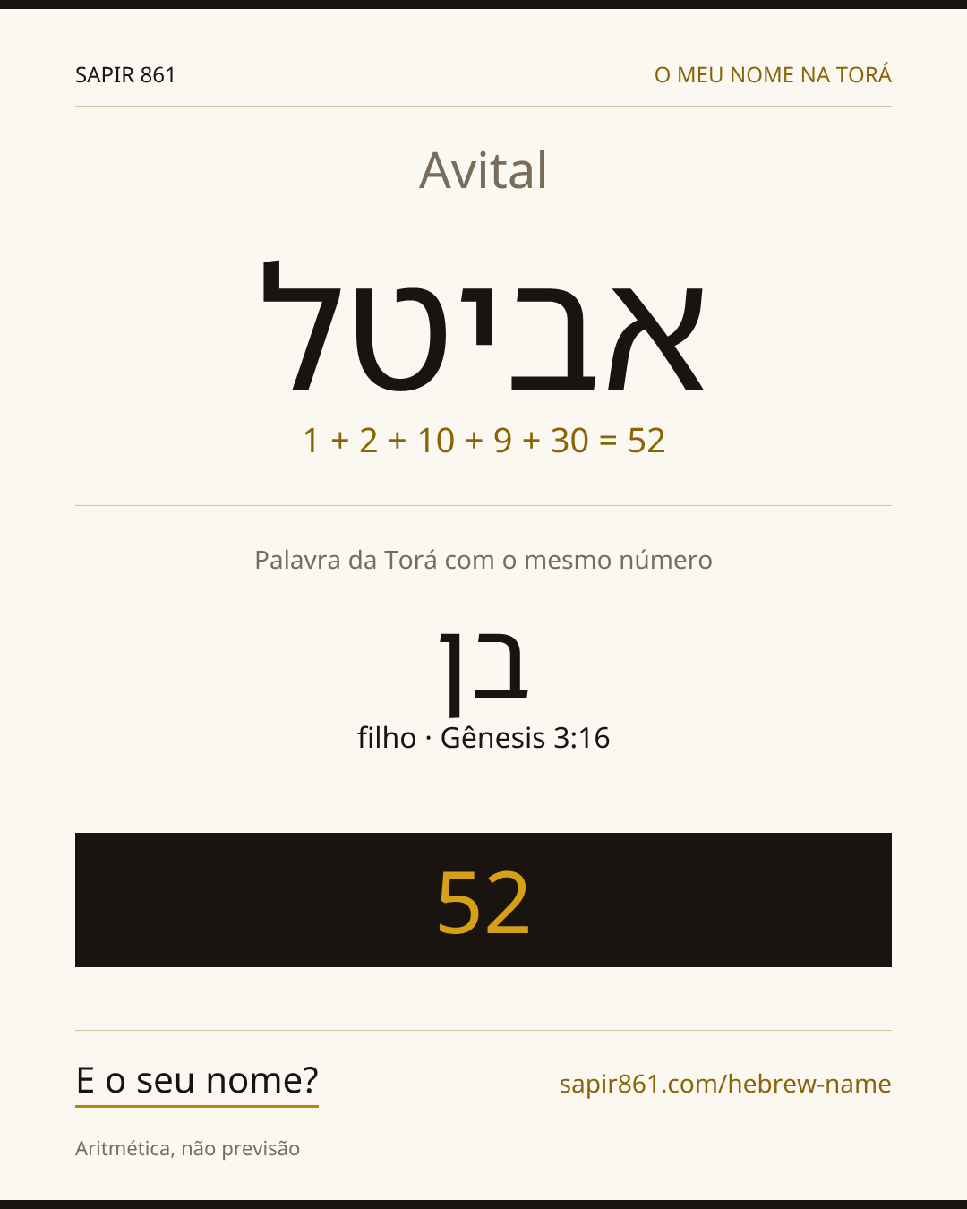 Avital — אביטל