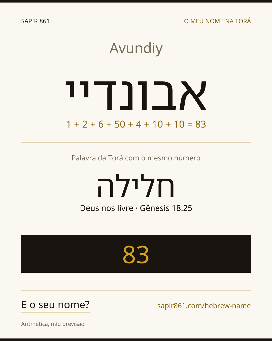 Avundiy — אבונדיי