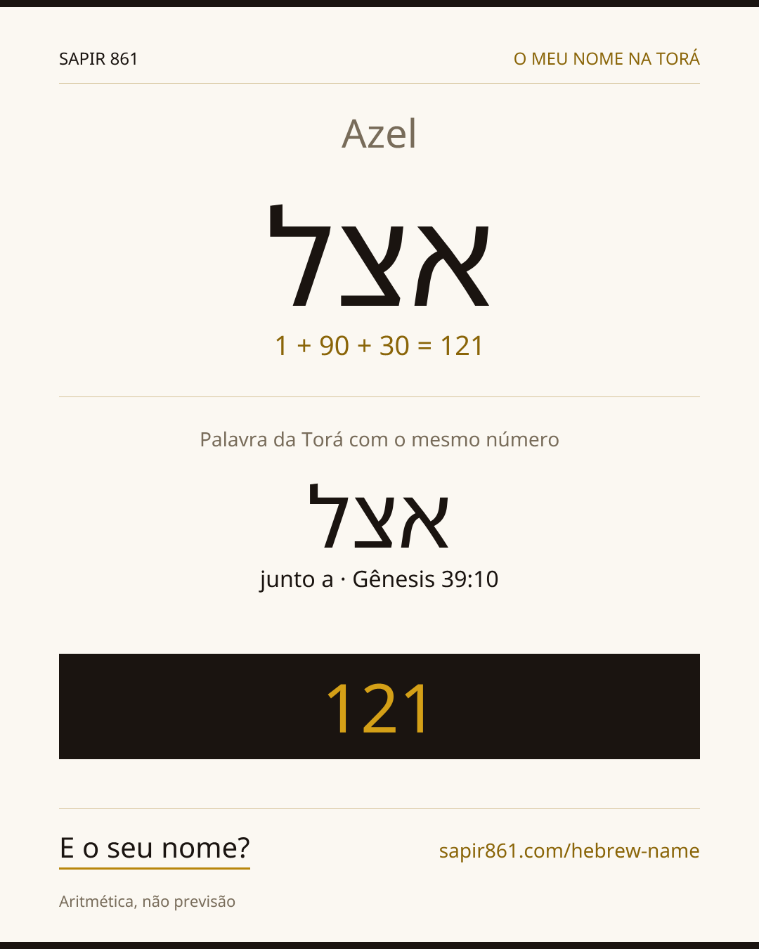 Azel — אצל
