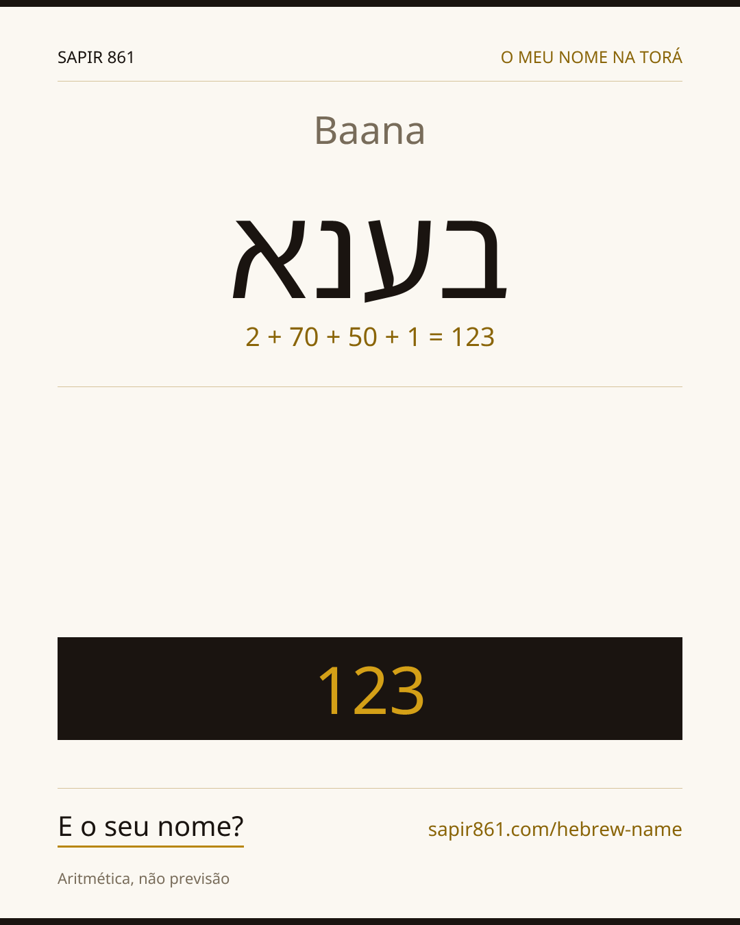 Baana — בענא