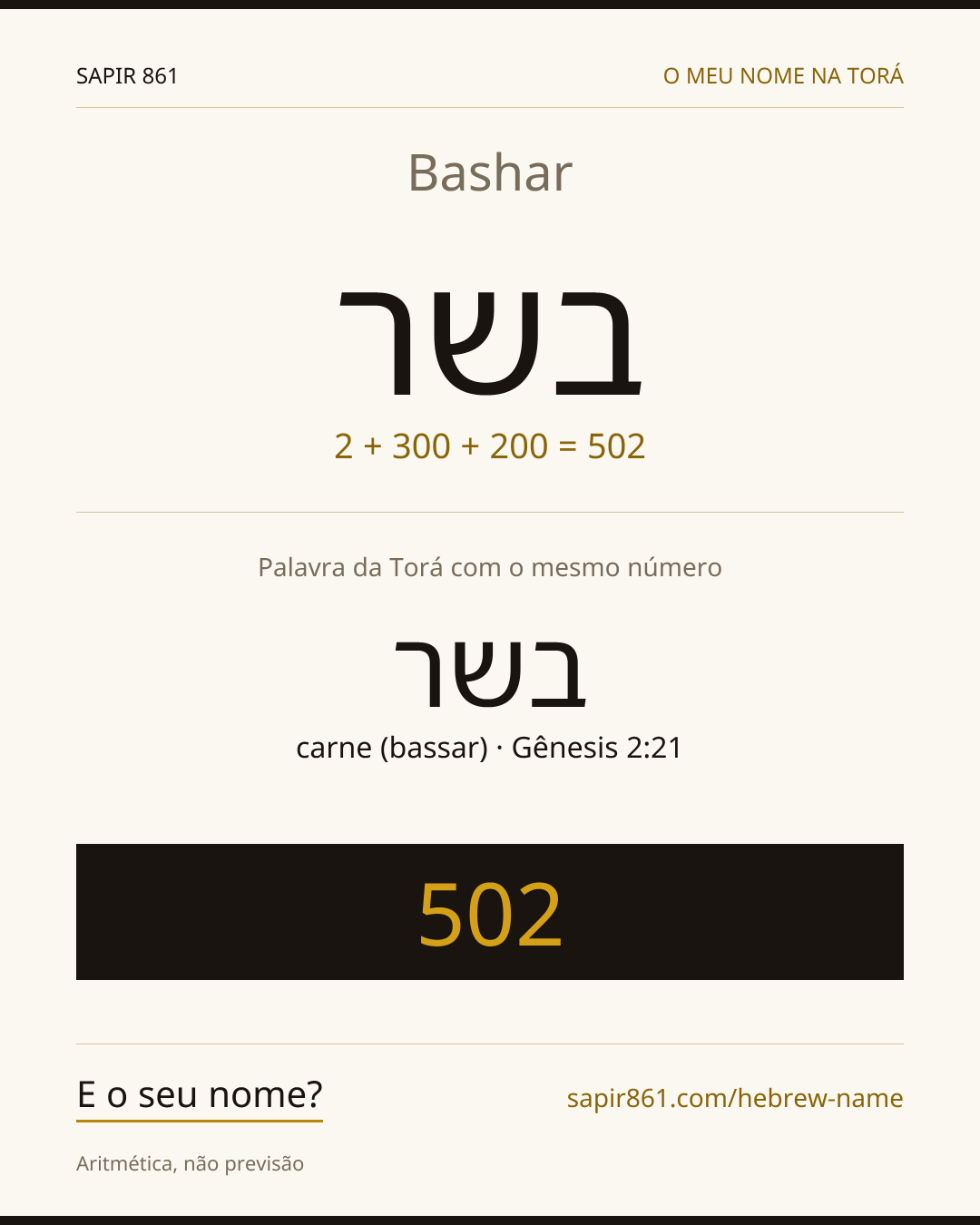 Bashar — בשר