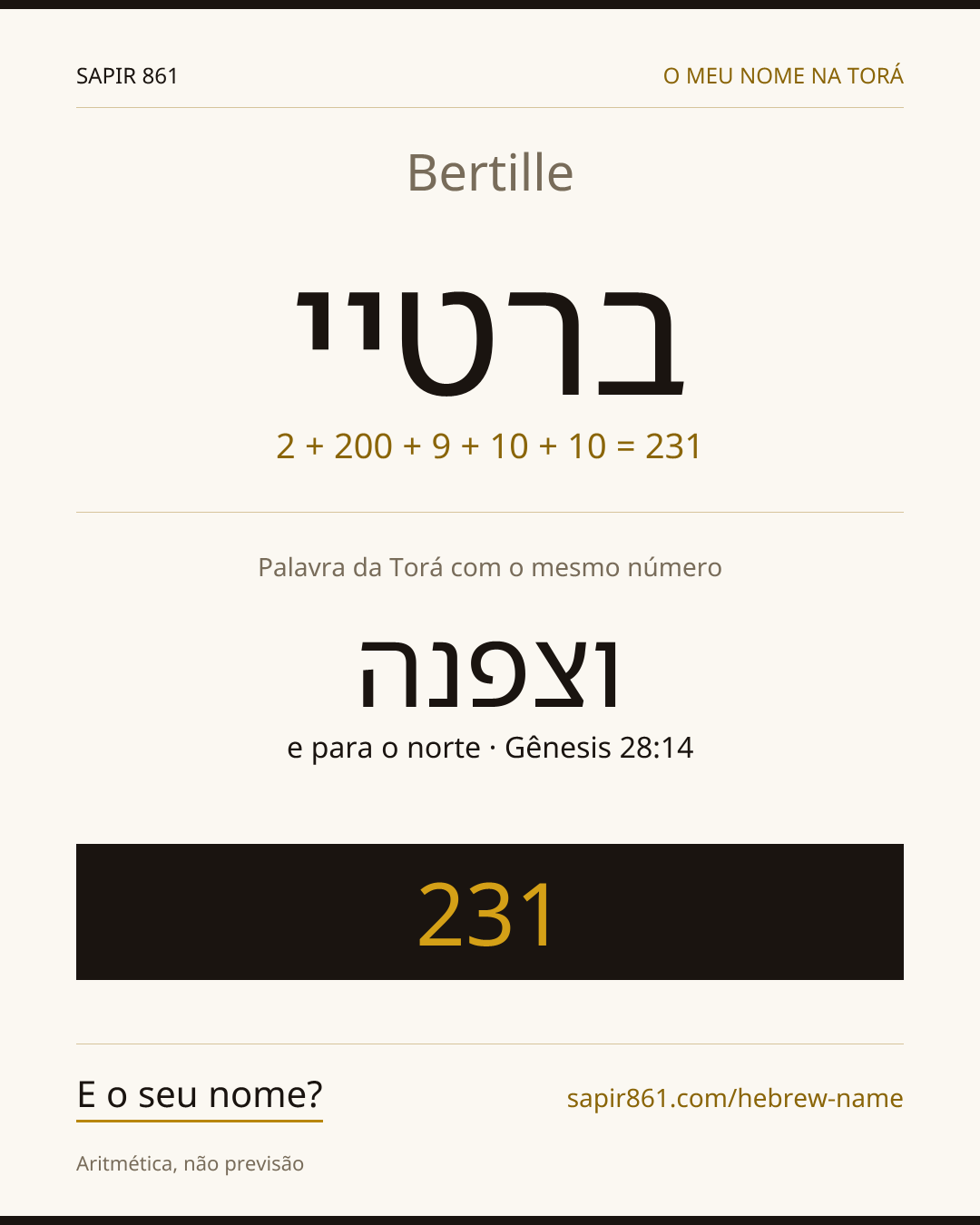 Bertille — ברטיי