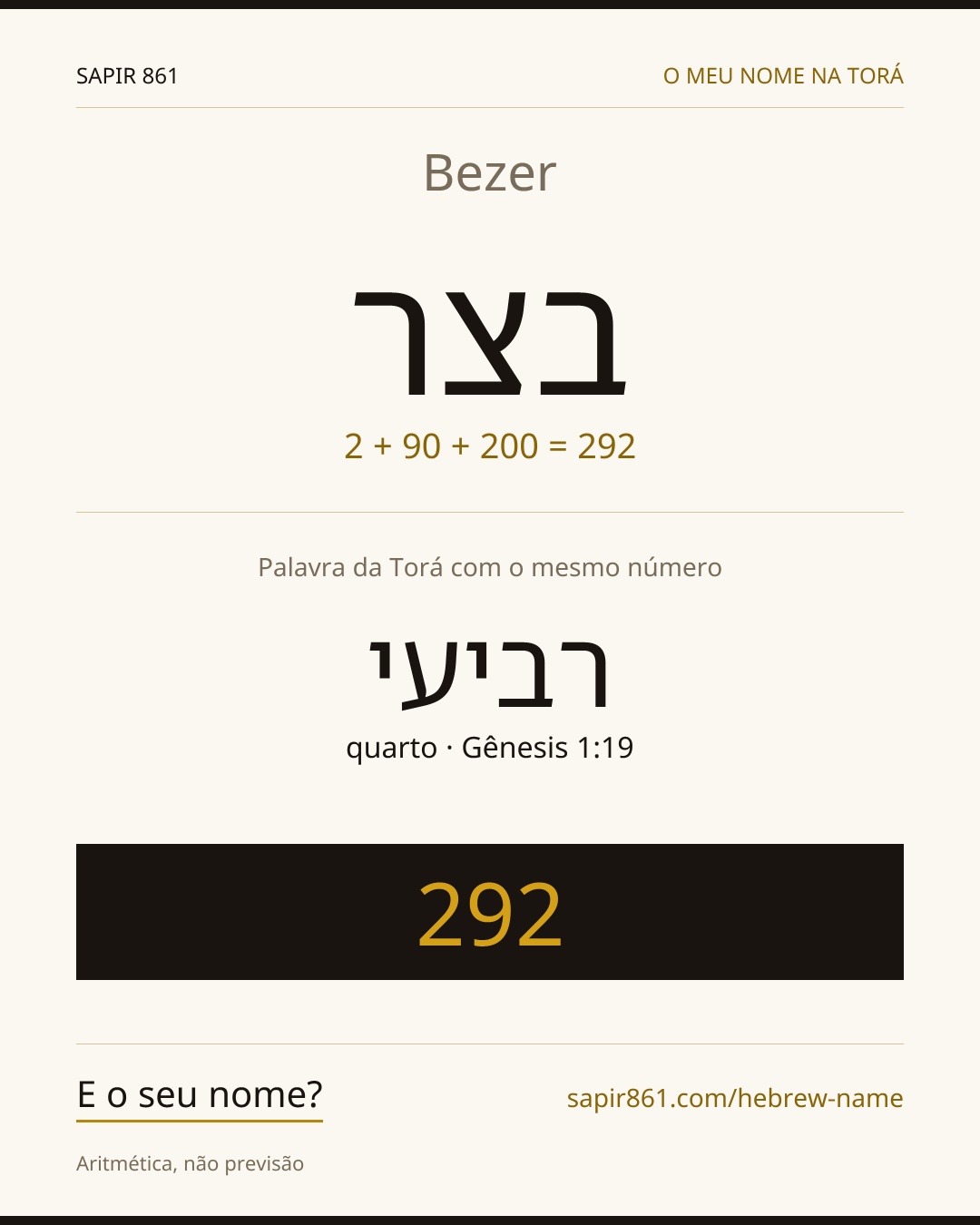 Bezer — בצר