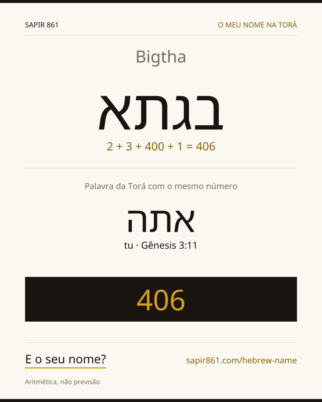 Bigtha — בגתא