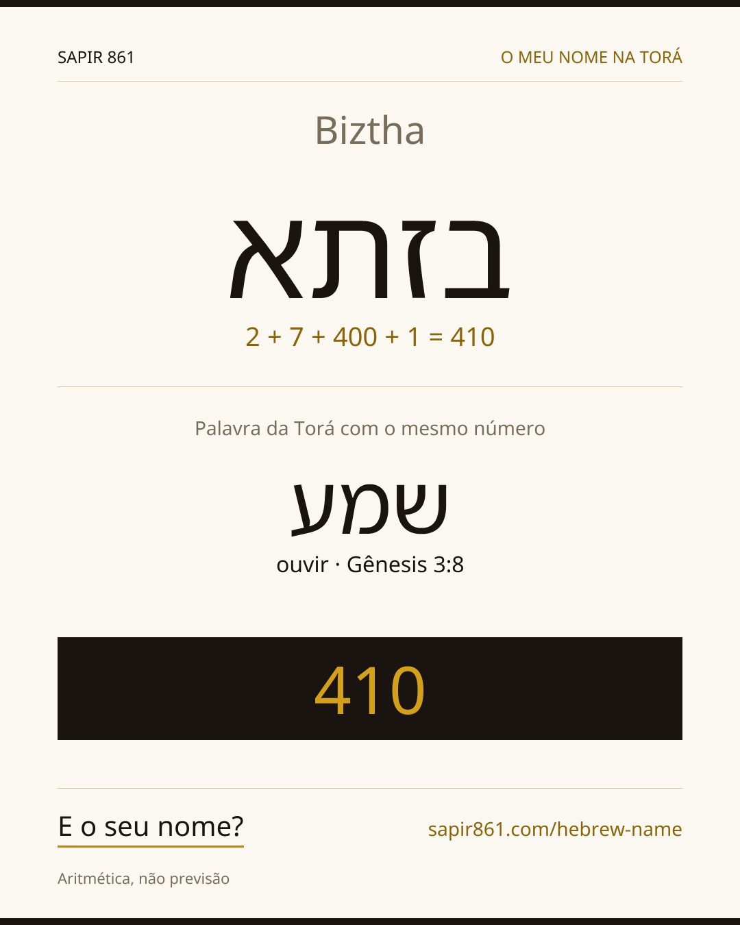 Biztha — בזתא