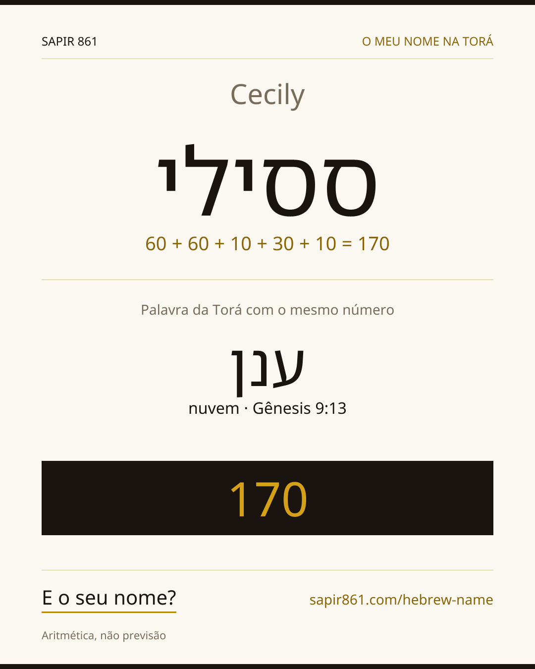 Cecily — ססילי