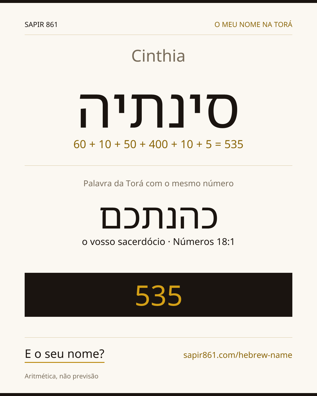 Cinthia — סינתיה
