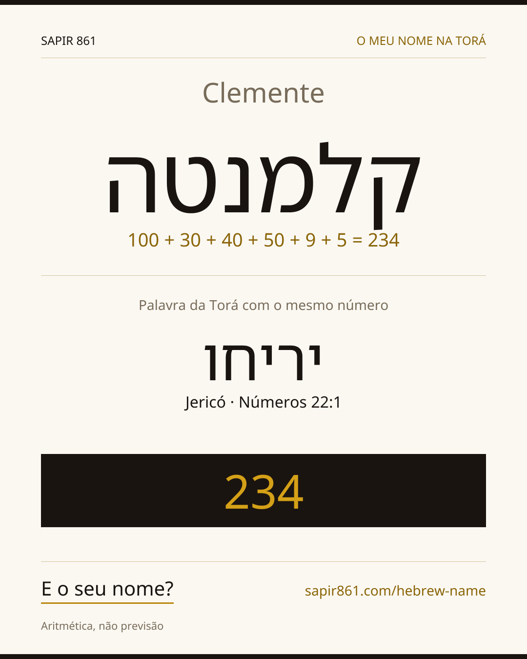 Clemente — קלמנטה