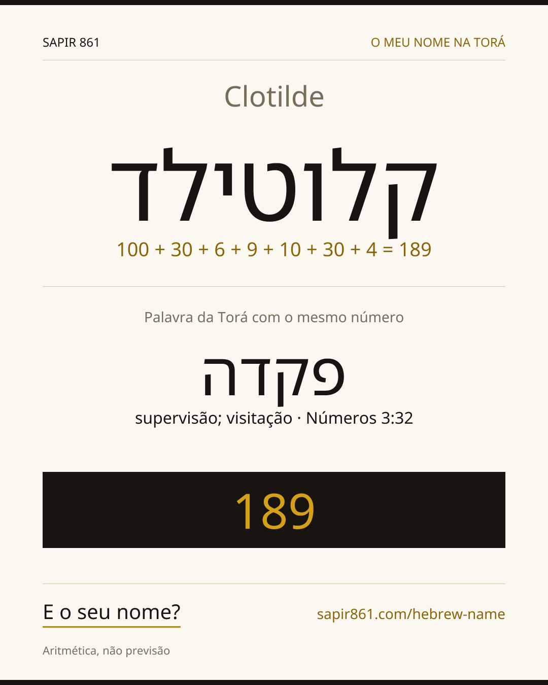 Clotilde — קלוטילד