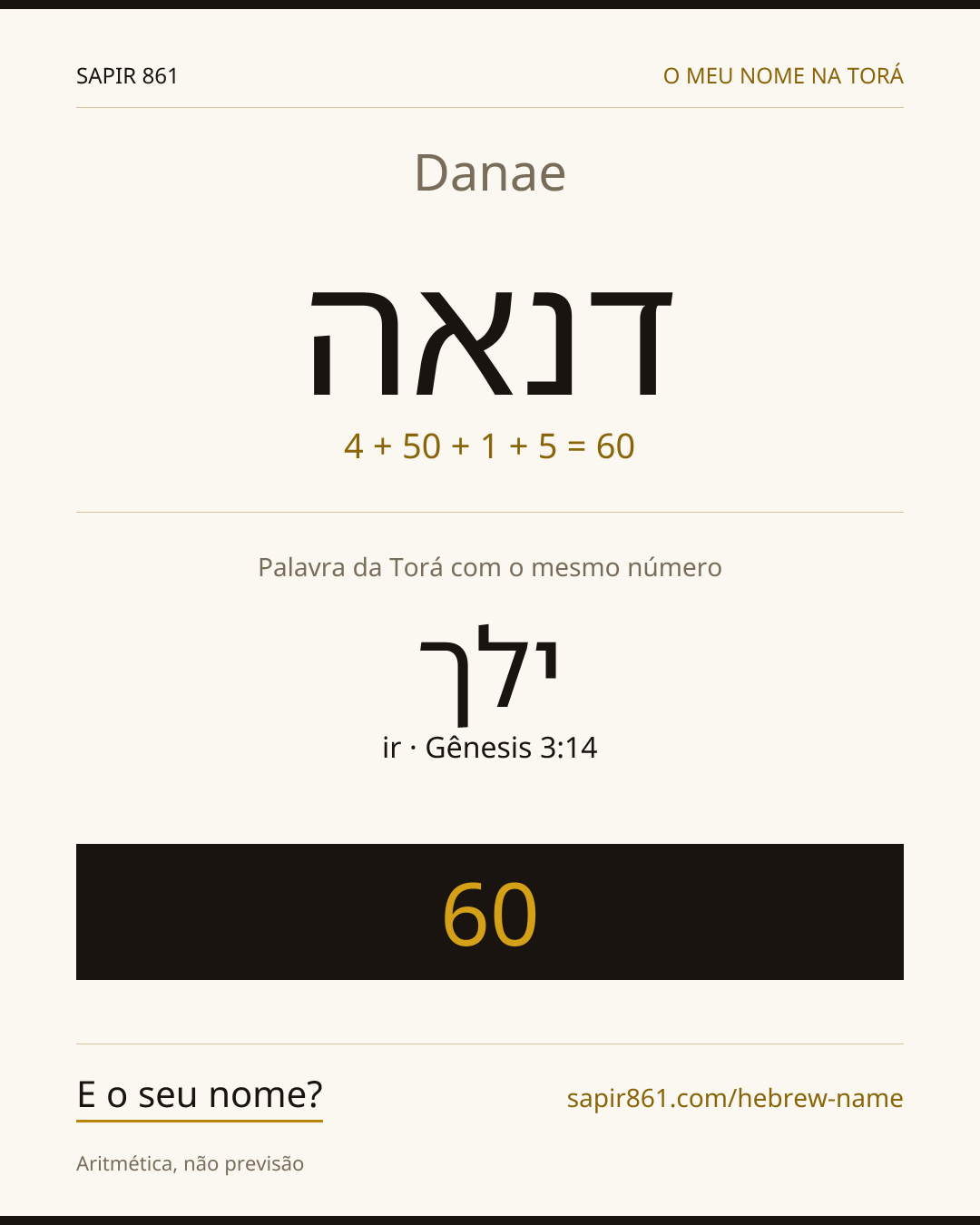 Danae — דנאה