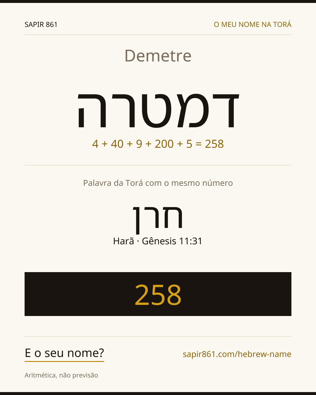 Demetre — דמטרה