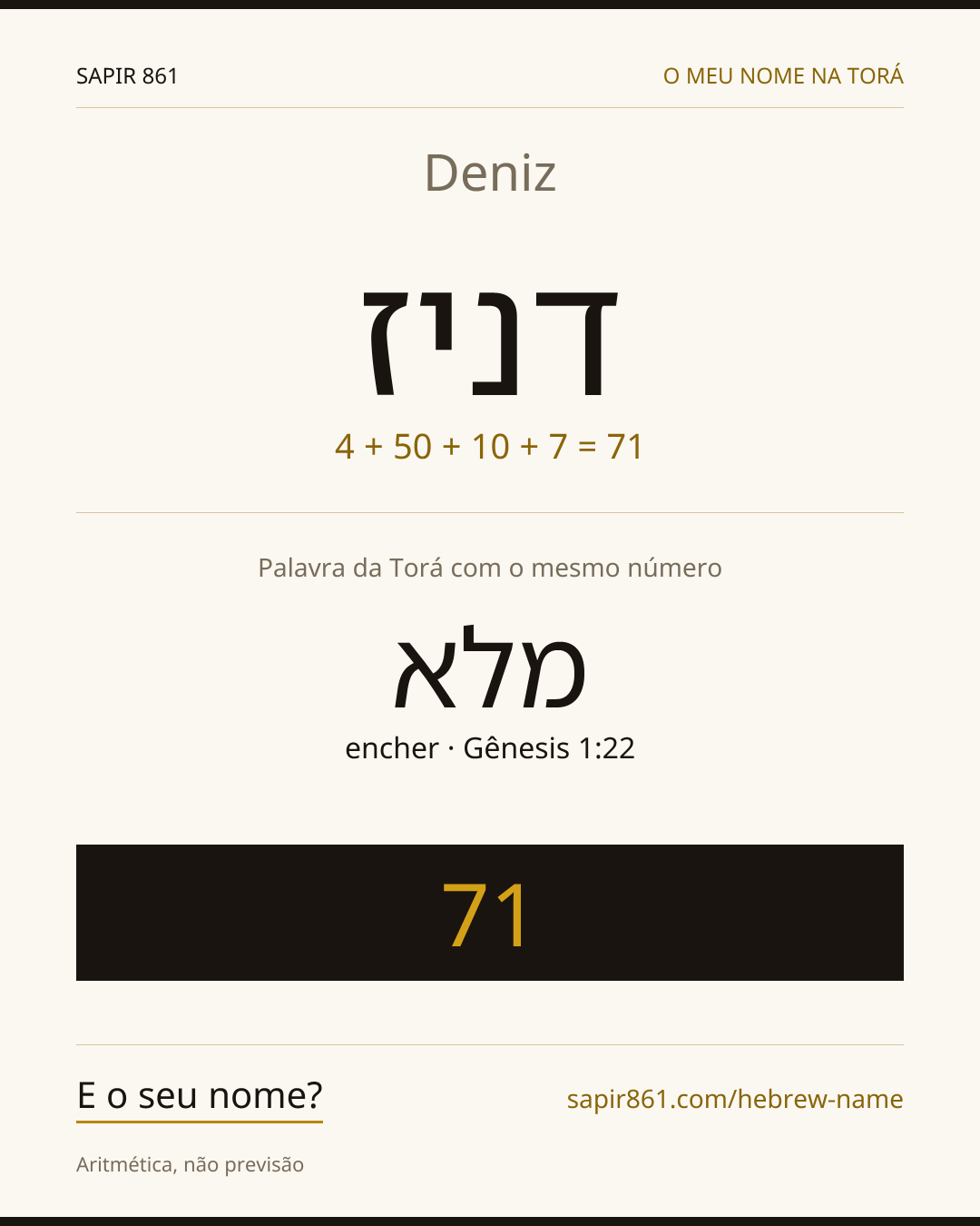 Deniz — דניז