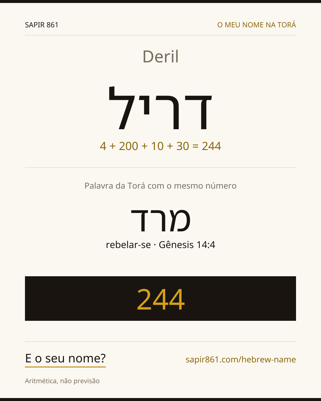 Deril — דריל