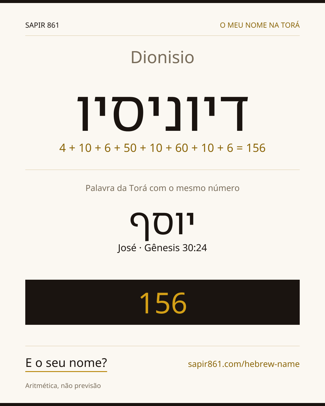 Dionisio — דיוניסיו