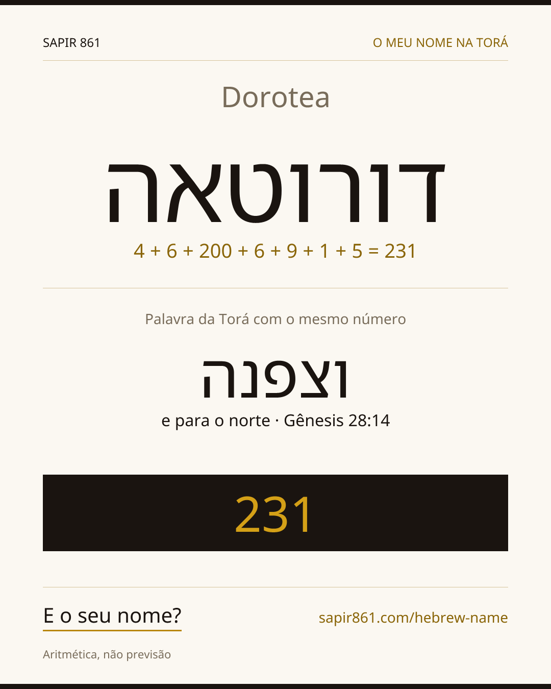 Dorotea — דורוטאה