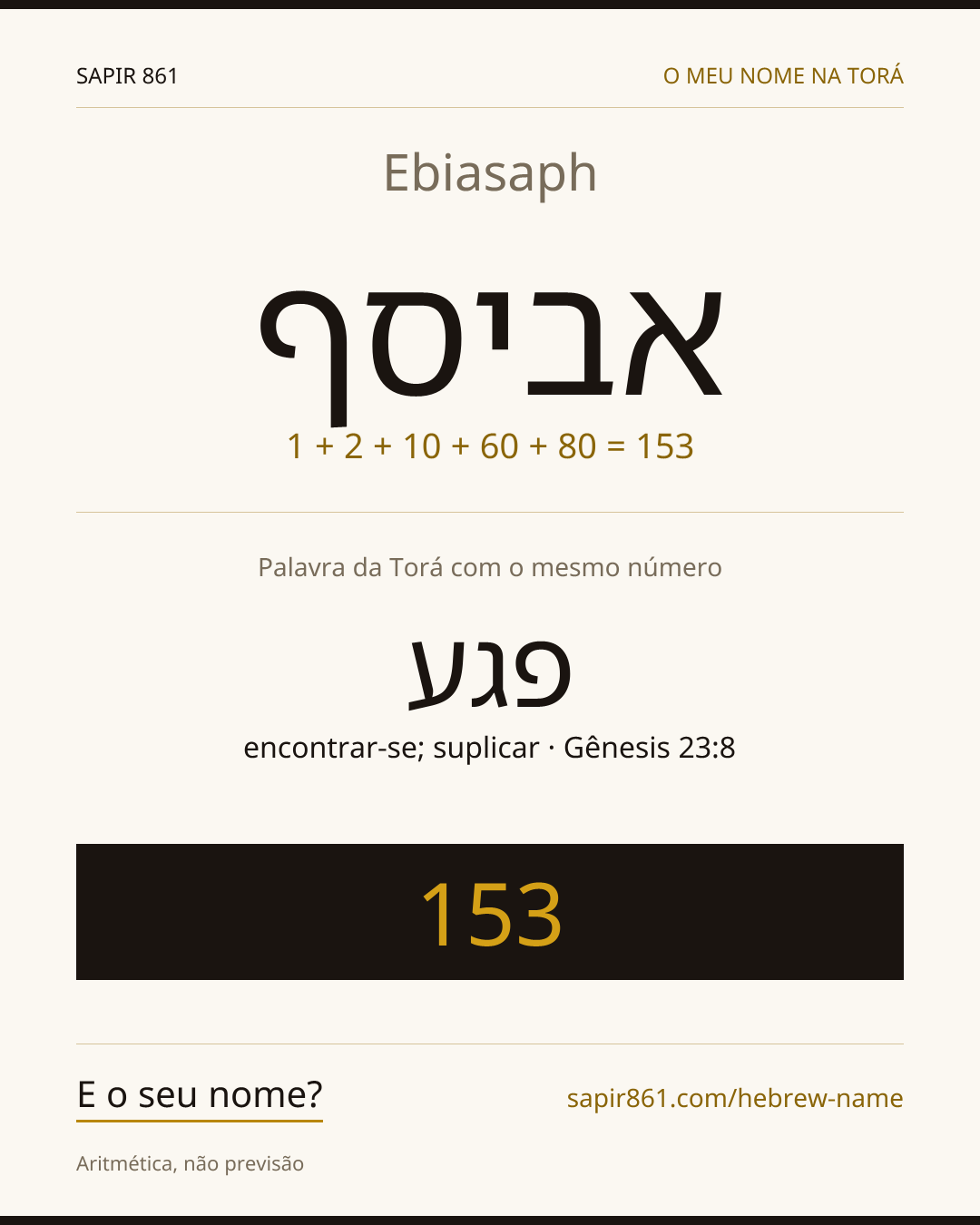 Ebiasaph — אביסף