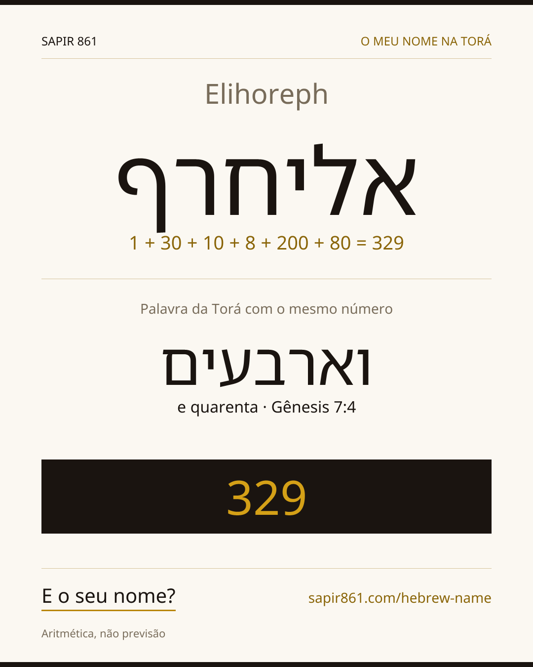Elihoreph — אליחרף
