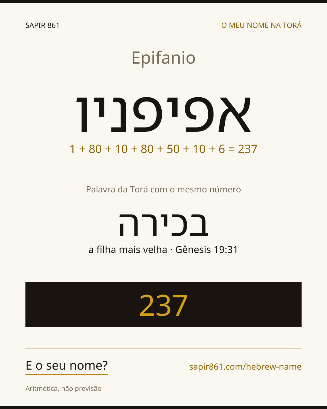 Epifanio — אפיפניו